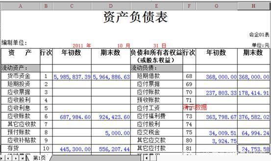 用友軟件財務報表怎么生成？